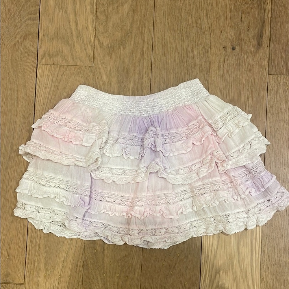 Pastel Ruffled Skirt